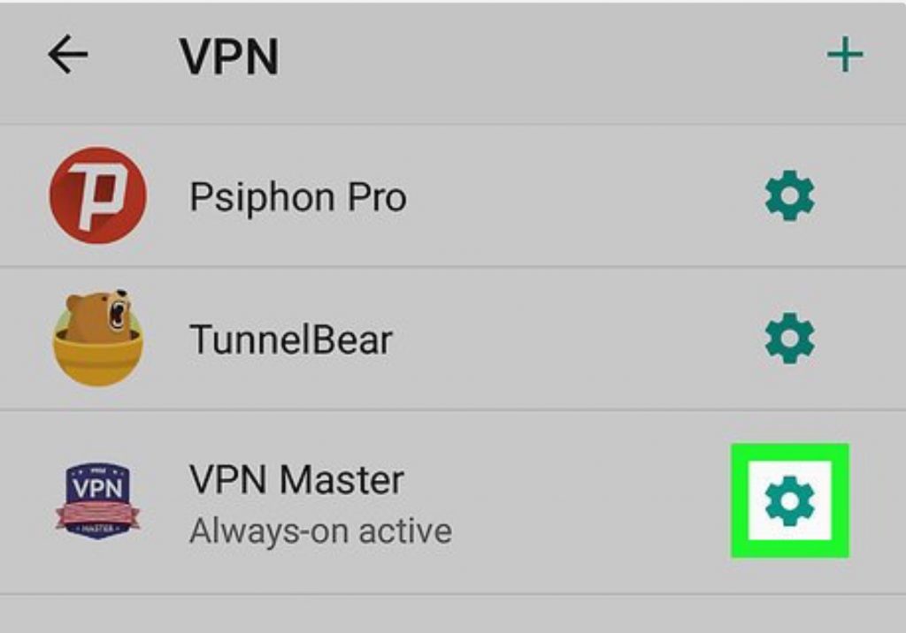 VPN Android Settings