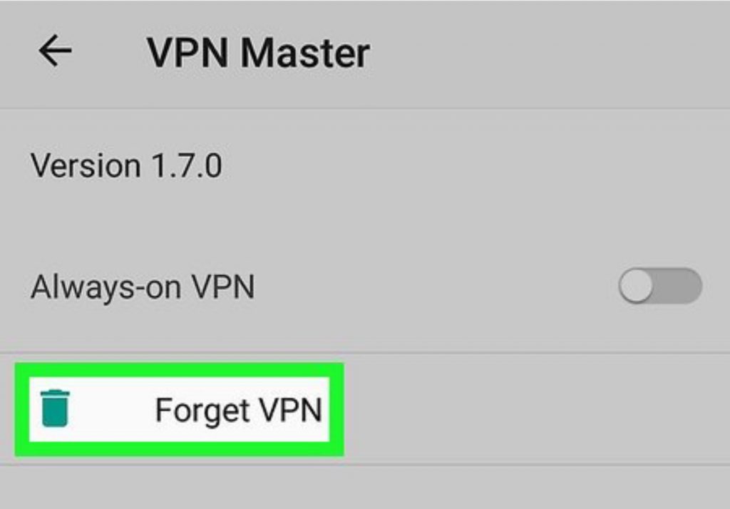 Forget VPN