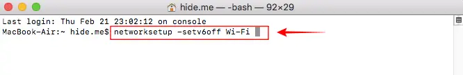 network setup wifi